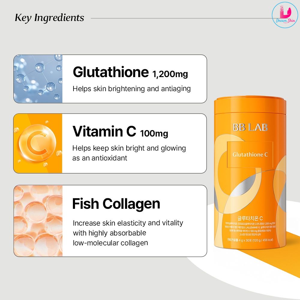 BB LAB Glutathione C [2024 Version - 4g x 30 sticks]